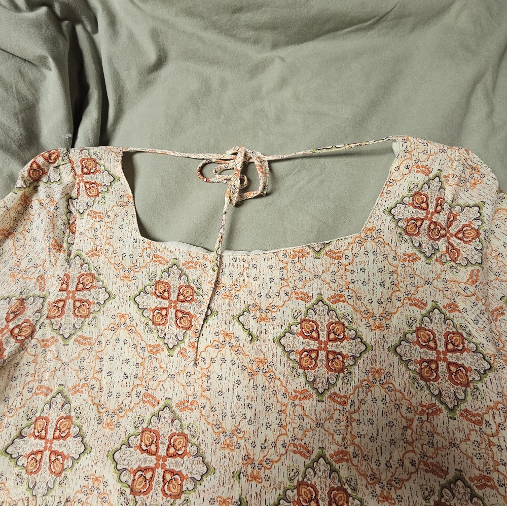 Umgee Multicolor Patterned Blouse - image 3